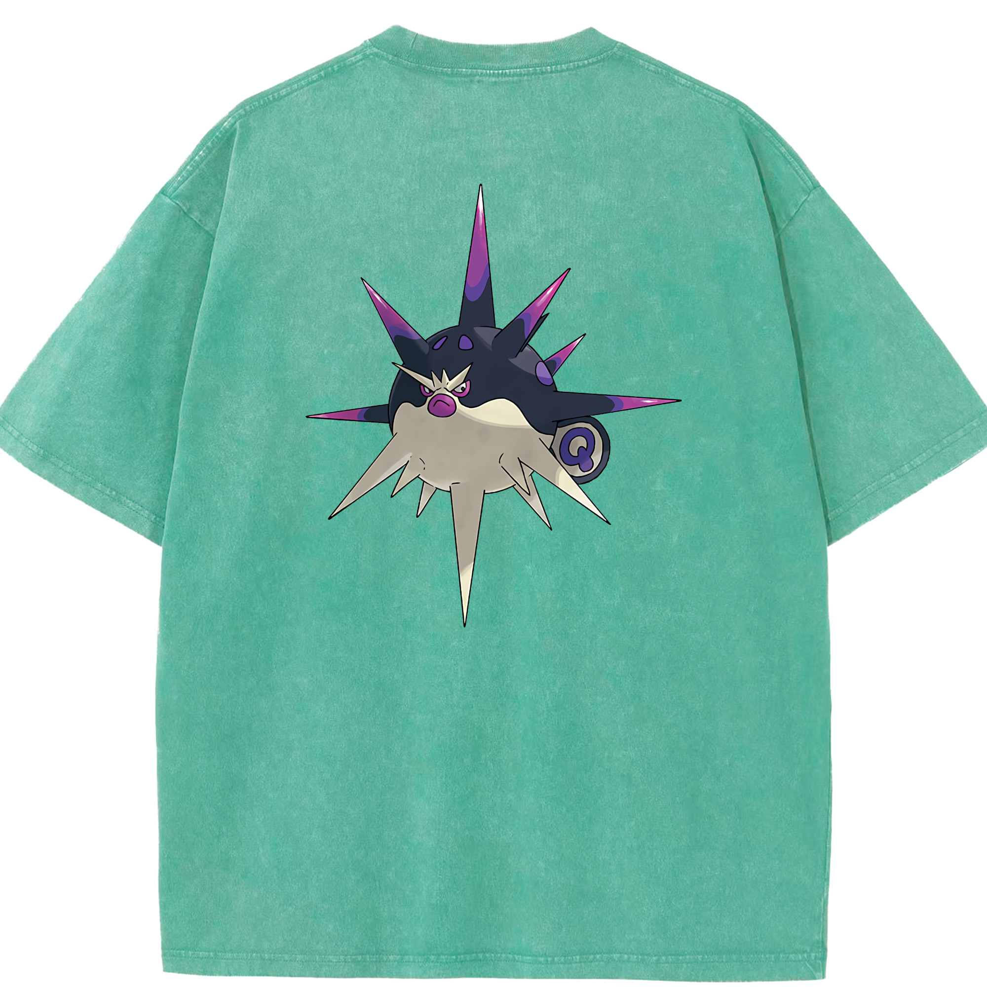 （画像用） ポケットモンスター Pokémon 綿100% ヴィンテージ風 半袖Tシャツ（背面プリント）